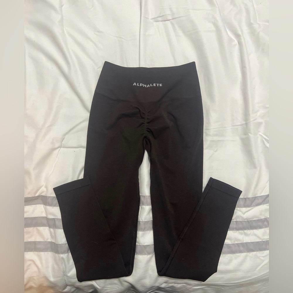 Alphalete Amplify Leggings - Chocolate/NO LONGER ON WEBSITE - Picture 2 of 3